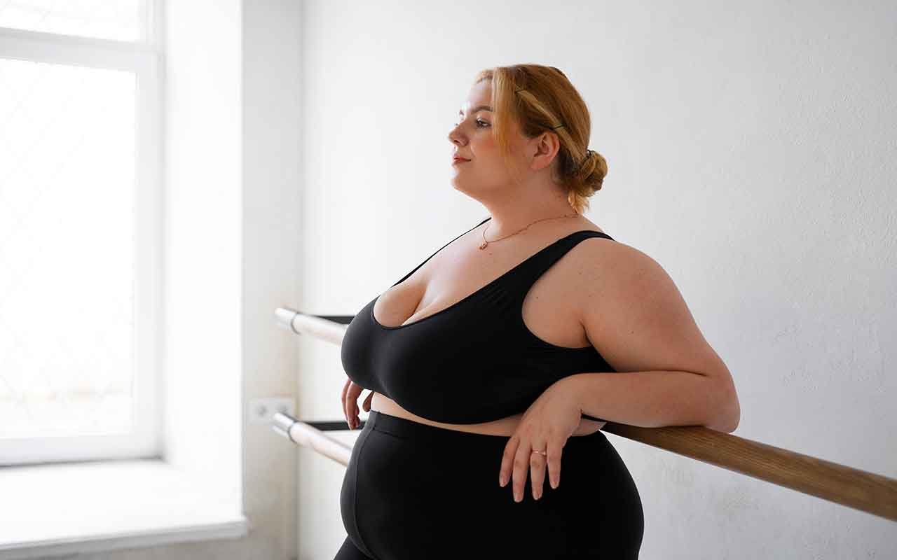 Poitrine trop volumineuse