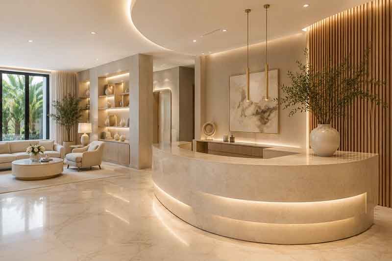 lobby clinique
