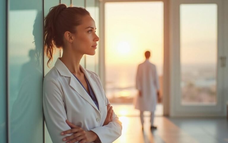 Illustration réaliste sur Meilleures cliniques en Tunisie : guide complet des établissements de santé de référence
