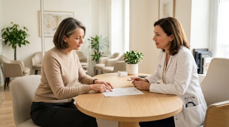 chirurgie poitrine après ménopause