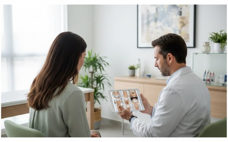 Consultation esthétique pour liposuccion VASER culotte de cheval en Tunisie.