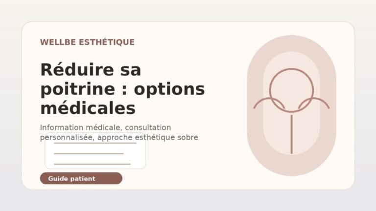 réduire sa poitrine